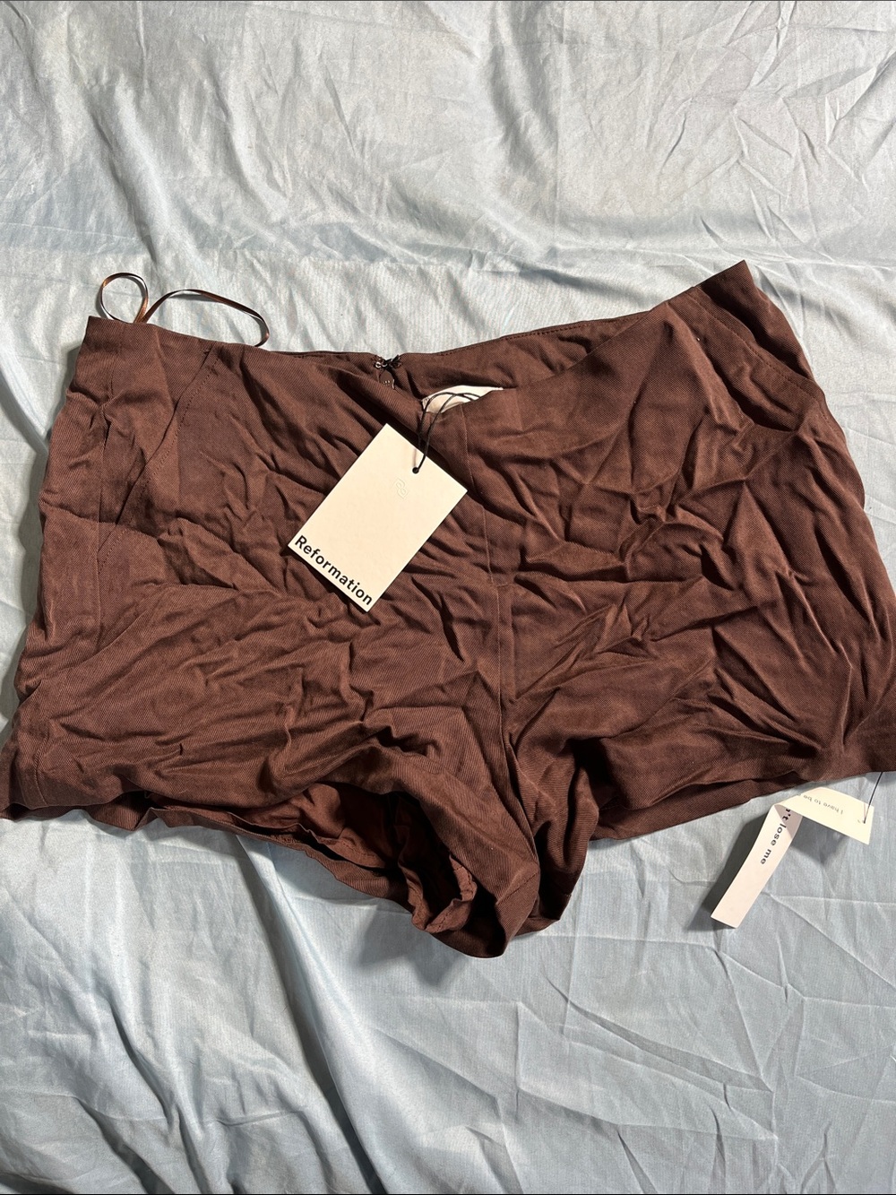 Reformation June Low Rise Shorts Cafe